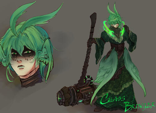 Character design for Milkneeded!